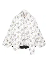 N°21 Floral-print Balloon-sleeves Jacket In Multi
