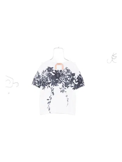 N°21 Floral-print Cotton T-shirt