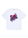 N°21 Floral-print T-shirt In White