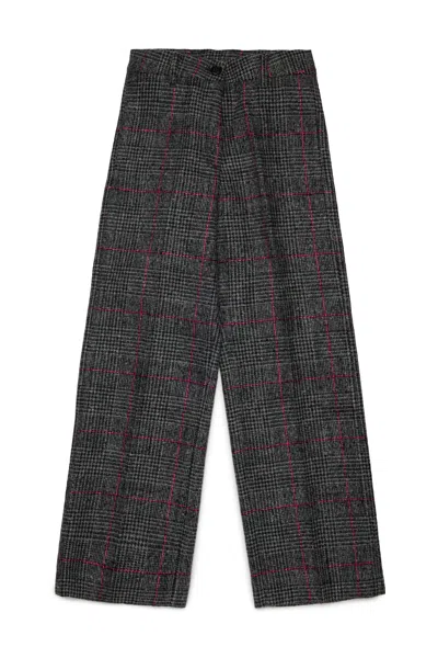 N°21 FORMAL CHECK-PATTERN PANTS