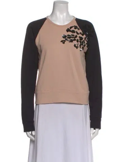 Pre-owned N°21 Graphic Print Crew Neck Sweatshirt In Multi