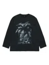 N°21 Graphic-print T-shirt In Black