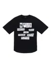 N°21 Graphic T-shirt In Black