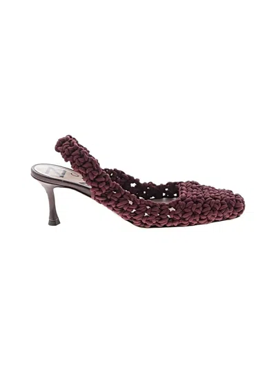 Pre-owned N°21 Heels In Burgundy