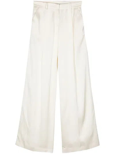 N°21 High-waist Palazzo Trousers In Neutrals