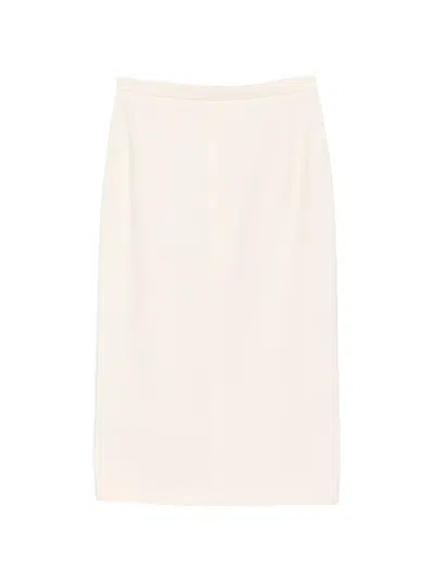 N°21 High-waisted Pencil Skirt In Neutral