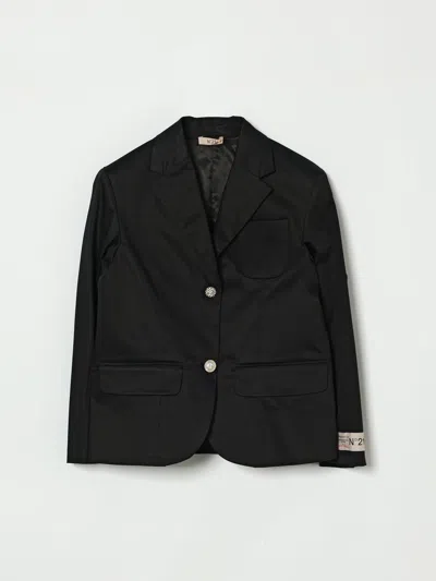 N°21 Jacket N° 21 Kids Color Black