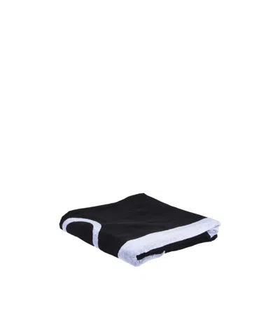 N°21 N21 Kids Logo Printed Scarf In Black