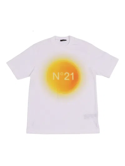 N°21 N21 Kids N21 T275 M Over Maglietta In White