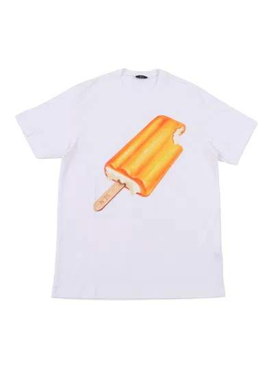 N°21 N21 Kids N21 T276 M Over Maglietta In White