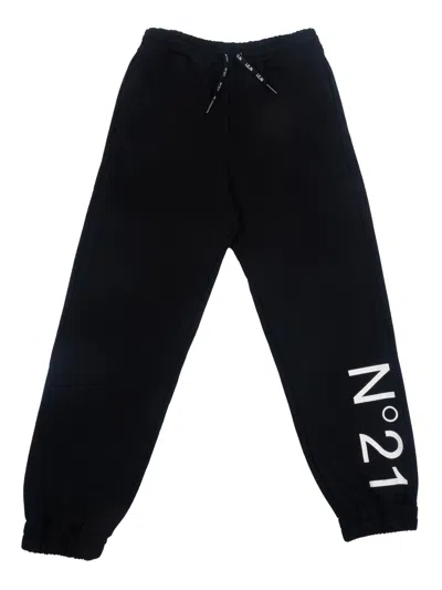 N°21 N21 Kids N21p166u Pantaloni In Black