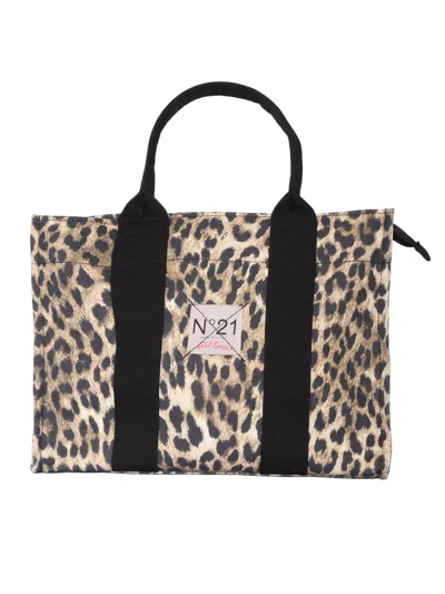 N°21 N21 Kids N21w86f Borsa In Animal Print