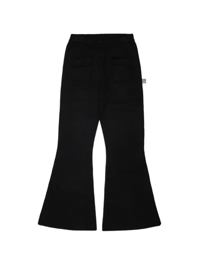 N°21 Knitted Flared Trousers In Black