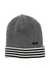 N°21 Knitted Hat Accessories In Gray