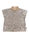 N°21 Knitwear In Silver