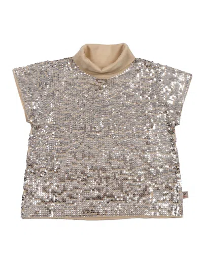 N°21 Kids' Knitwear In Silver