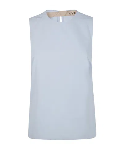 N°21 Knot-detail Top In White
