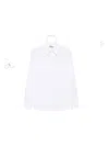 N°21 Lace-pocket Cotton Shirt In White