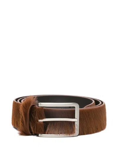 N°21 Leather Belt In Brown