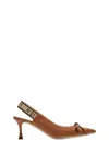 N°21 Woman Pumps Light Brown Size 8 Leather