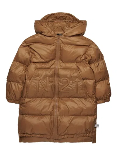 N°21 Logo-embroidered Coat