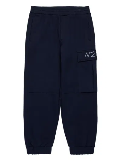 N°21 Logo-embroidered Track Pants