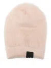 N°21 Logo-patch Beanie In Pink