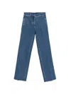 N°21 Logo-patch Jeans In Blue