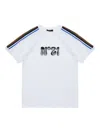 N°21 Logo-patch T-shirt In White