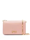 N°21 Logo Plaque Crossbody Bag In Neutrals