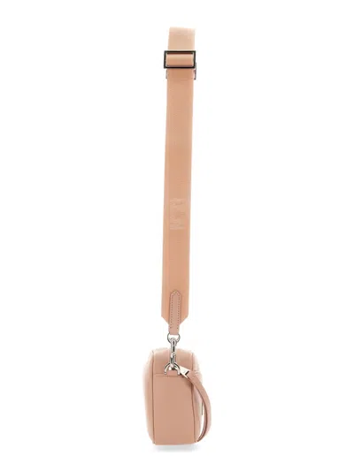 N°21 Nº21 Logo Plaque Leather Shoulder Bag In Pink