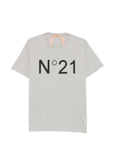 N°21 Logo-print T-shirt In Multi