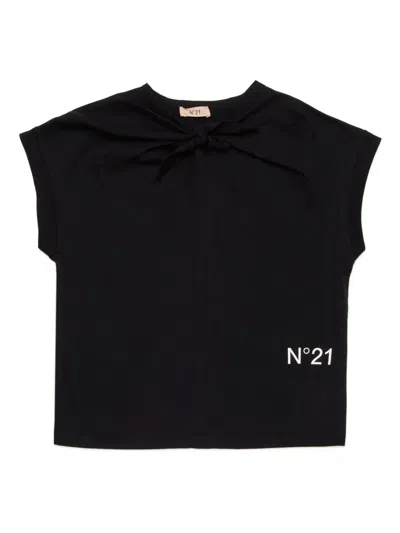 N°21 LOGO-PRINT T-SHIRT