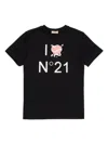 N°21 Logo-print T-shirt In Schwarz