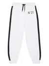 N°21 Logo-print Track Pants In White