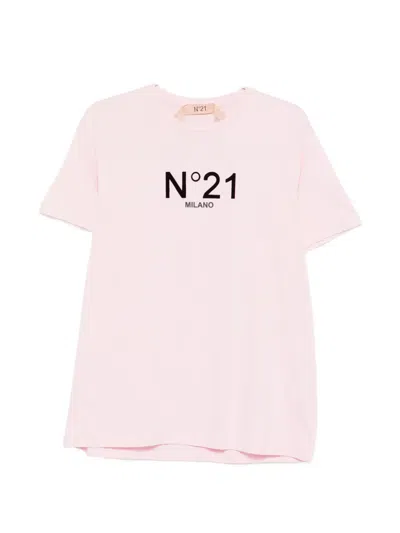 N°21 Logo T-shirt In Pink