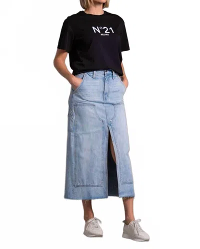 N°21 Logo Tee Shirt In Black