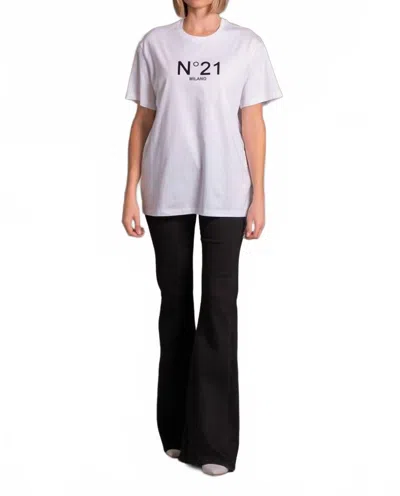 N°21 Logo Tee Shirt In White