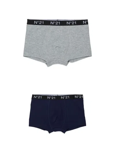 N°21 LOGO-WAISTBAND BOXERS (SET OF TWO)
