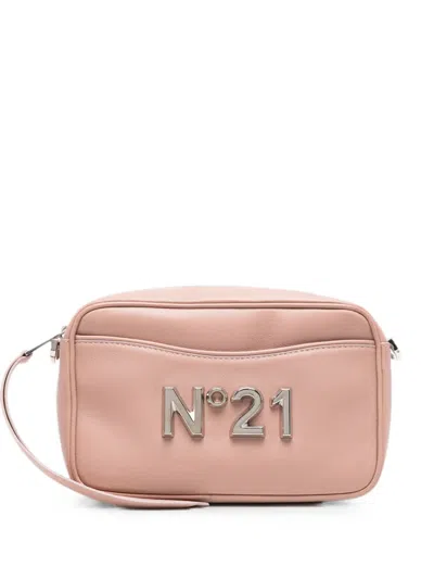 N°21 Logo-plaque Cross Body Bag In Pink