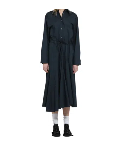 N°21 LONG DRESS WITH DRAWSTRING WAIST