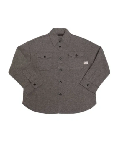 N°21 Kids' Long Sleeve Jacket In Gray