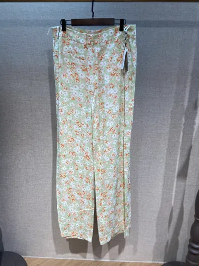 N°21 Low-waist Wide-leg Trousers