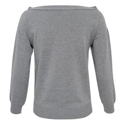 N°21 Maglia Cardigan In Gray