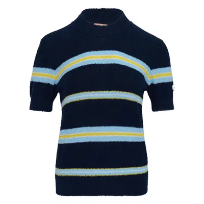 N°21 Maglia Girocollo In Blue