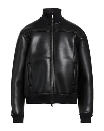 N°21 Man Jacket Black Size L Polyester, Cotton, Elastane
