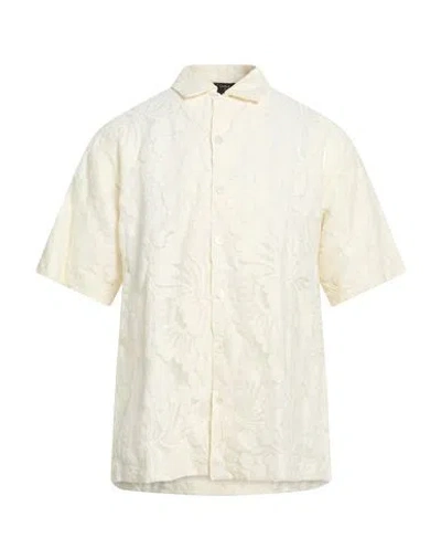 N°21 Man Shirt Off White Size M Cotton, Polyacrylic, Elastane