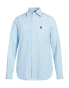 N°21 Man Shirt Sky Blue Size Xl Cotton In Blue