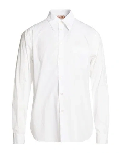 N°21 Man Shirt White Size Xl Cotton