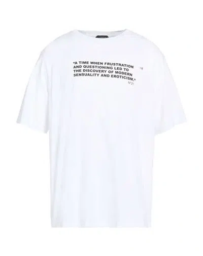 N°21 Man T-shirt White Size S Cotton